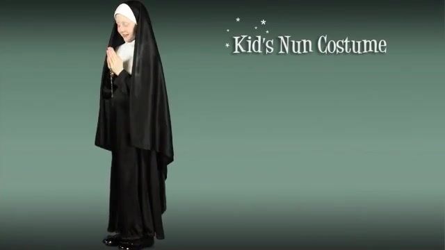 Your daughter might be a little bit young to join the convent, but she will look the part in this Child Nun costume. Start saying your prayers!