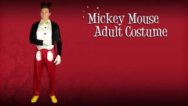 The Mickey Mouse Adult Costume brings Disney's iconic character to life with classic style and fun details. Perfect for Halloween, parties, or themed events, this outfit offers a timeless and playful look that's sure to delight Disney fans of all ages. Available in adult sizes.