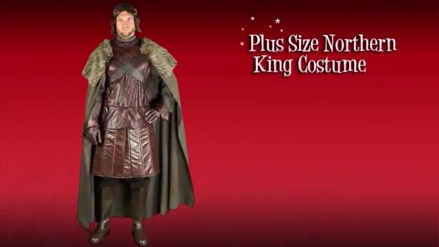 Plus Size Northern King Costume